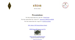Desktop Screenshot of k9ivb.net