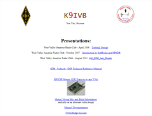 Tablet Screenshot of k9ivb.net